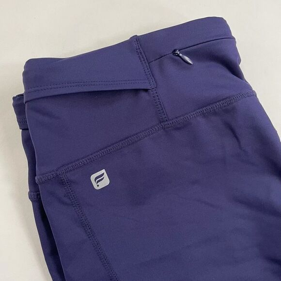 Fabletics Gia Powerlite Hold Blue Crop Leggings Size - Picture 6 of 10